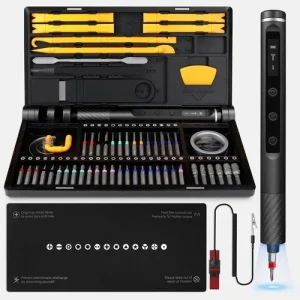 71 in 1 Electric Precision Screwdriver Set – LED Repair Tool Kit for DIY & Camer