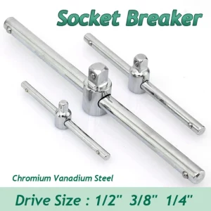 Sliding T-Handle Socket Breaker Bar Wrench 1/2