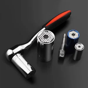 1/4-1/2 5mm-32mm Universal Socket Wrench Tool Magical Grip Alligator Adapter Set