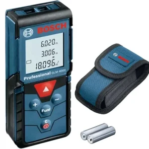 Bosch Pro GLM 4000 Laser Range Finder Digital Distance Measurer 40 meters ±2mm